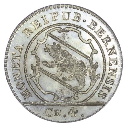 Switzerland, Bern, silver 4 Kreuzer (1 Batzen), 1798