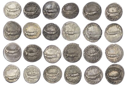 Mark Antony Legionary Denarius Collection (24 Coins)