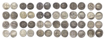 Mark Antony Legionary Denarius Collection (24 Coins)
