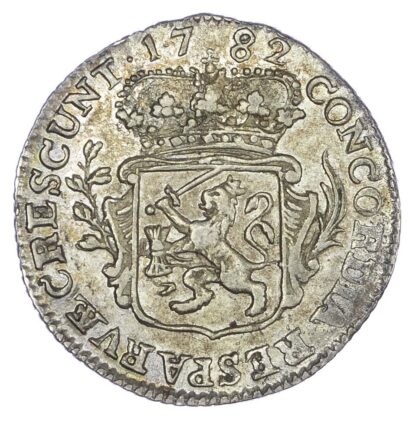 Netherlands, Zeeland, silver 1/8 Ducat (1/8 Daalder), 1782