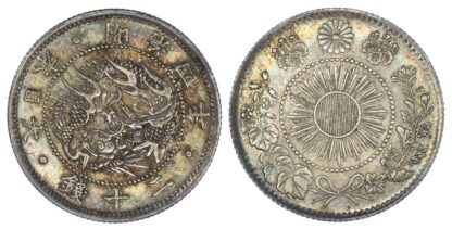 Japan, Meiji (1867-1912), silver 20 Sen, 1871