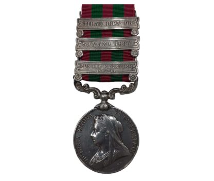India Medal 1895-1902, QVR to Driver Aktara