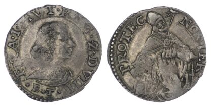 Italy, Modena, Francesco I d’Este (1629-58 AD), silver Giorgino