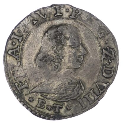 Italy, Modena, Francesco I d’Este (1629-58 AD), silver Giorgino