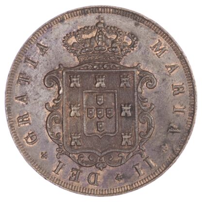 Portugal, Maria II (1834-53), copper 20 Reis, 1847
