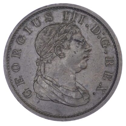 British Guiana, Essequibo and Demerara, George III (1760-1820), copper Stiver, 1813