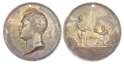George IV, Visit to Scotland 1822, AR medal