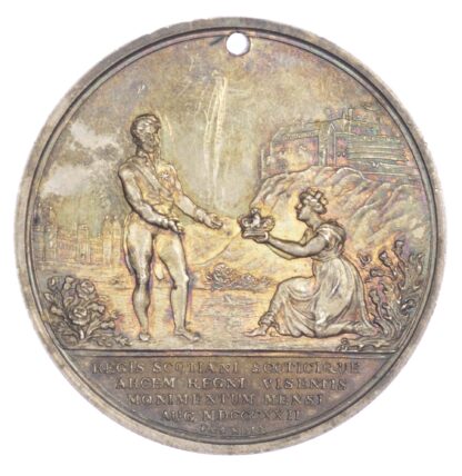 George IV, Visit to Scotland 1822, AR medal