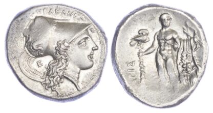 Lucania, Herakleia, Silver Stater