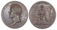 George IV, Coronation 1821, AE medal