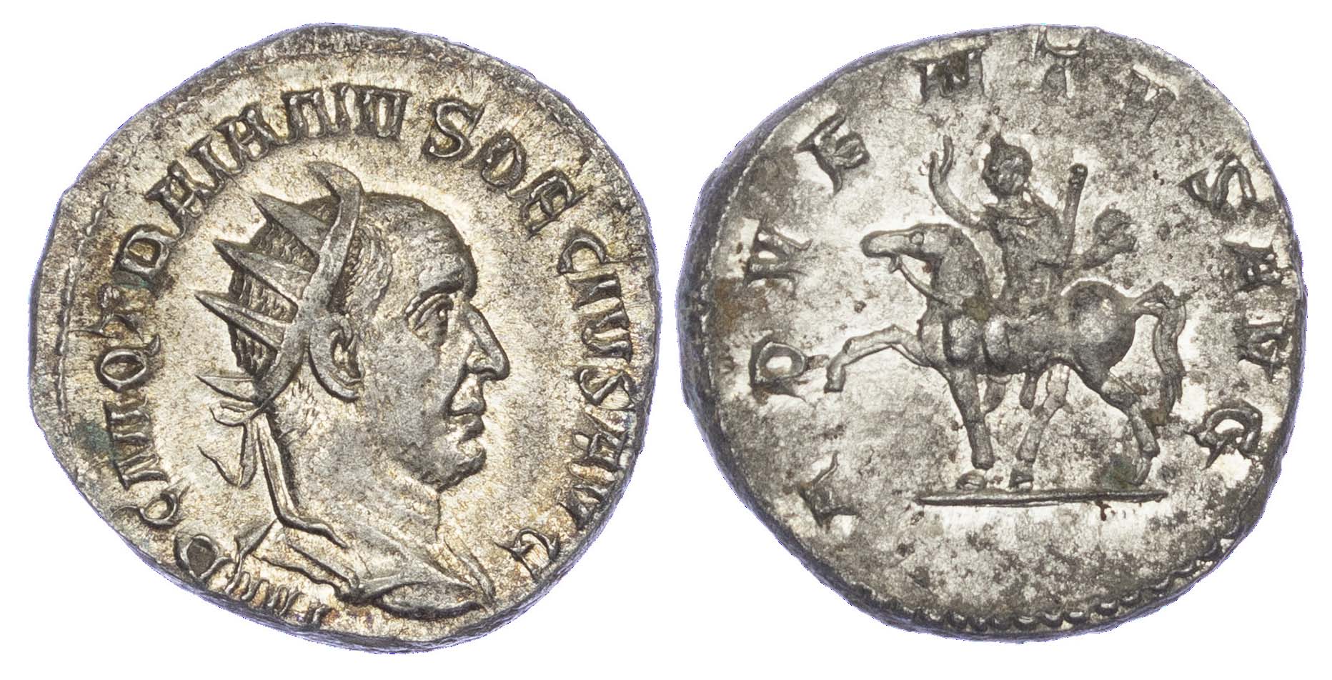 Trajan Decius, Silver Antoninianus