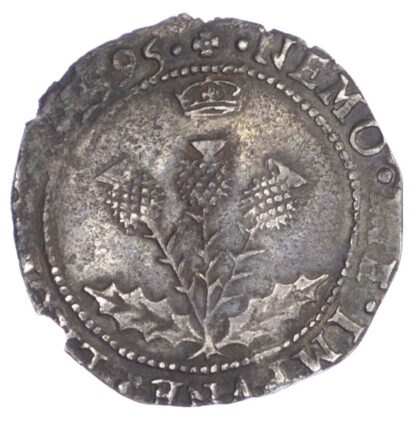 James VI, (1567-1625), Seventh coinage, Five Shillings, 1595