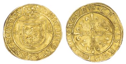 Mary (1542-67), Abbey Crown (Écu), first period (1542-58)