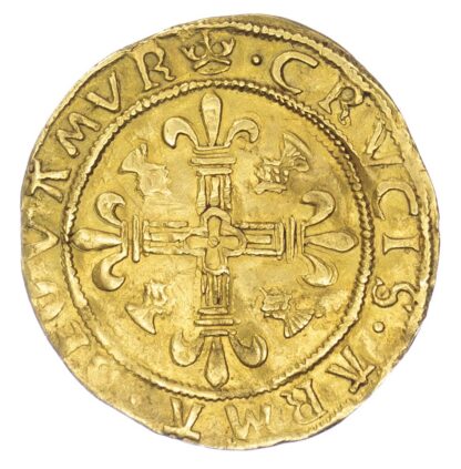 Mary (1542-67), Abbey Crown (Écu), first period (1542-58)