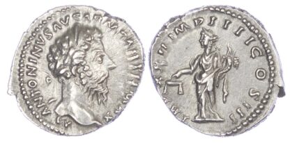 Marcus Aurelius, Silver Denarius