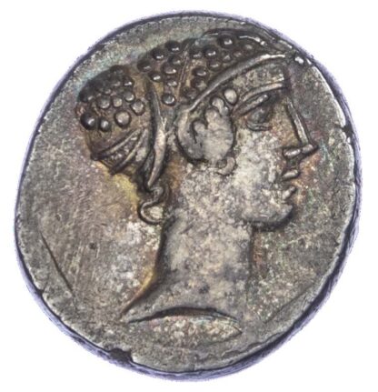 T. Carisius, Silver Denarius