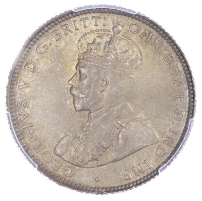 British West Africa, George V (1910-1936), silver Shilling, 1913