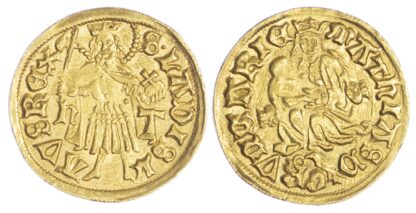 Hungary, Matthias Corvinus (1458-1490 AD), gold Goldgulden