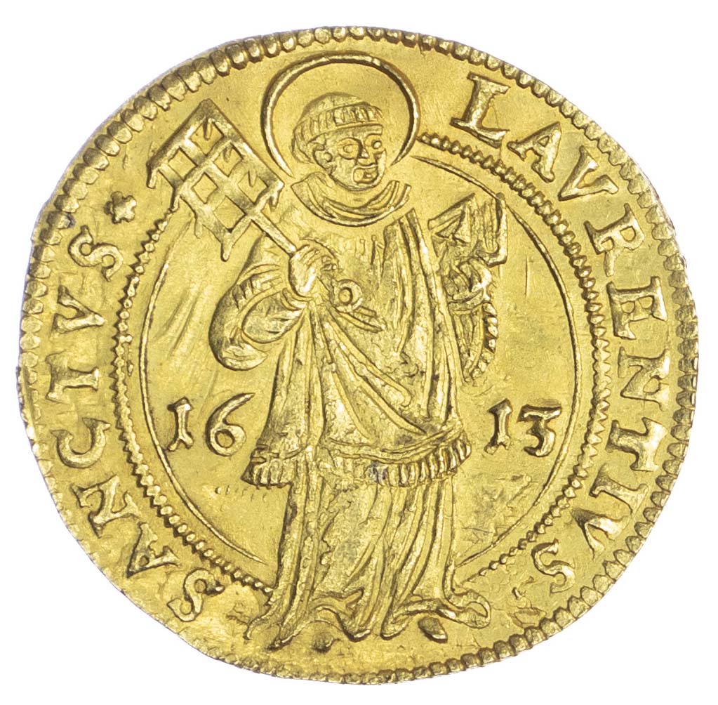 Germany, Nürnberg, gold Goldgulden, 1613