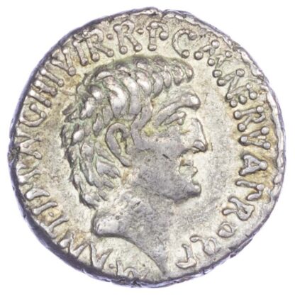Marc Antony and Lucius Antony, Silver Denarius