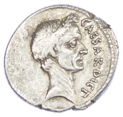 Julius Caesar, Silver Denarius