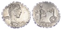 L. Roscius Fabatus, Silver Denarius
