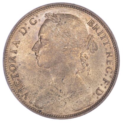 Victoria (1837-1901), 1881,Heaton mint Penny