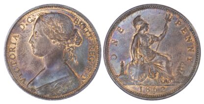 Victoria (1837-1901), Penny, 1862