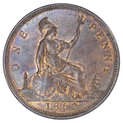 Victoria (1837-1901), Penny, 1862