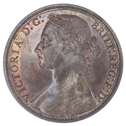 Victoria (1837-1901), Bronze Penny, 1875