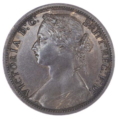 Victoria (1837-1901), Bronze Penny, 1874, Dies 7 & G