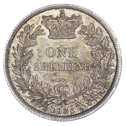 William IV (1830-1837), Shilling, 1836, bare head