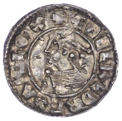 Aethelred II (978-1016), Penny, Intermediate small cross/ Crux type mule, Winchester mint