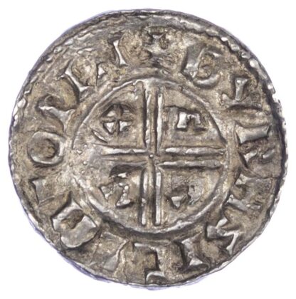 Aethelred II (978-1016), Penny, Intermediate small cross/ Crux type mule, Winchester mint