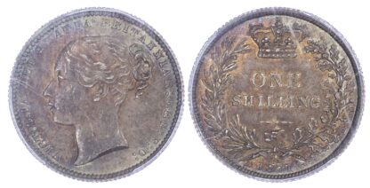 Victoria (1837-1901), Shilling 1871, Die 13