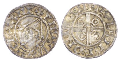 Canute (1016-35), Penny, Helmet type (c.1024-1030), Cambridge mint