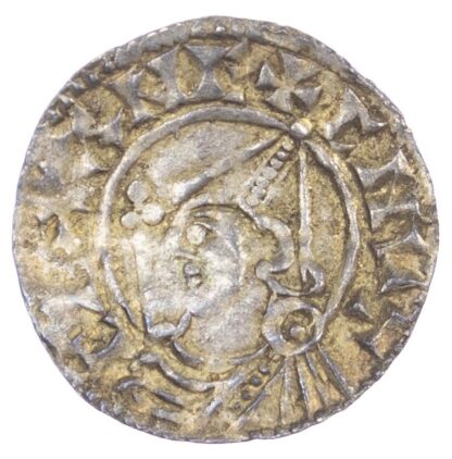 Canute (1016-35), Penny, Helmet type (c.1024-1030), Cambridge mint