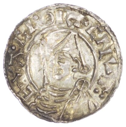 Canute (1016-35), Penny, Helmet type (c.1024-1030), Thetford mint