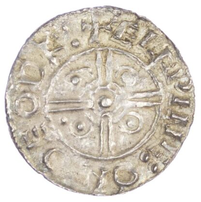 Canute (1016-35), Penny, Helmet type (c.1024-1030), Thetford mint