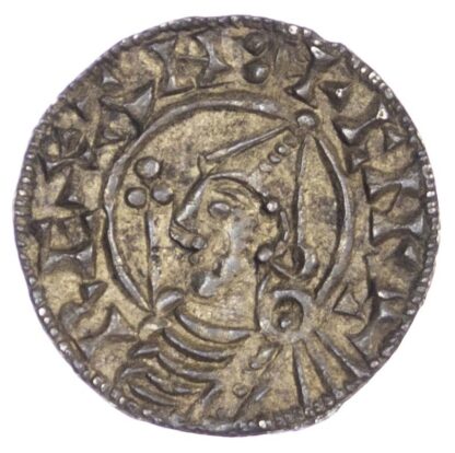 Canute (1016-35), Penny, Helmet type, Winchester mint