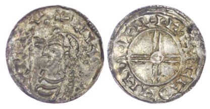 Canute (1016-35), Penny, Short cross type, Dover Mint, moneyer Eadsige