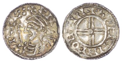 Canute (1016-35), Penny, Short cross type, Lincoln Mint, moneyer Swartinc