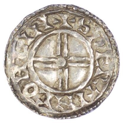 Canute (1016-35), Penny, Short cross type, Lincoln Mint, moneyer Swartinc