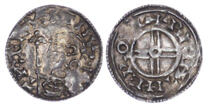 Canute (1016-35), Penny, Short cross type, London Mint, moneyer Brihtmaer