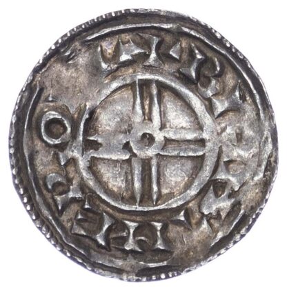 Canute (1016-35), Penny, Short cross type, London Mint, moneyer Brihtmaer