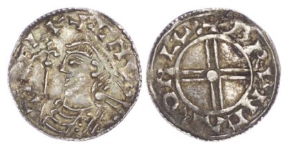 Canute (1016-35), Penny, Short cross type, London Mint, moneyer Brungar