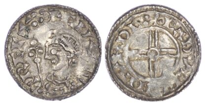 Canute (1016-35), Penny, Short cross type, London Mint, moneyer Eadwulf