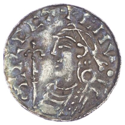 Canute (1016-35), Penny, London Mint, moneyer Eadwine,