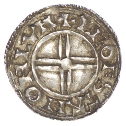 Canute (1016-35), Penny, Short cross type, London Mint, moneyer Leofstan