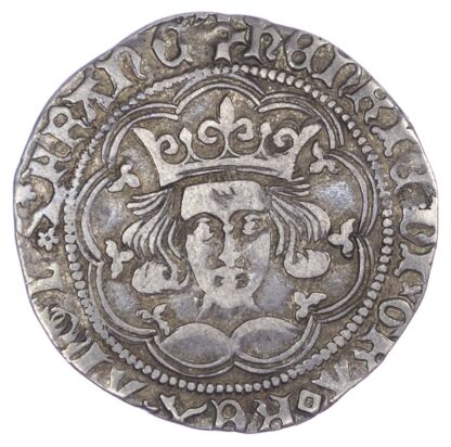 Henry VI (1422-61), First reign Groat, Rosette Mascle issue, Calais
